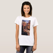 Paris Café Journal Mädchen T-Shirt (Vorne ganz)