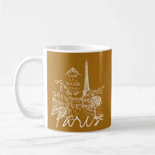 Paris Café Kaffeetasse (Links)