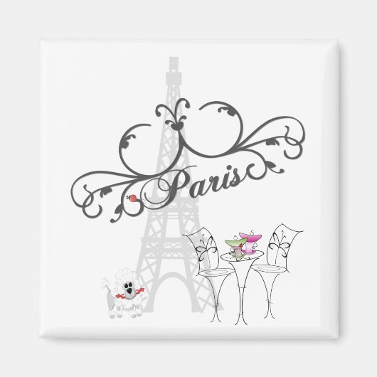 Paris Café Magnet (Vorne)