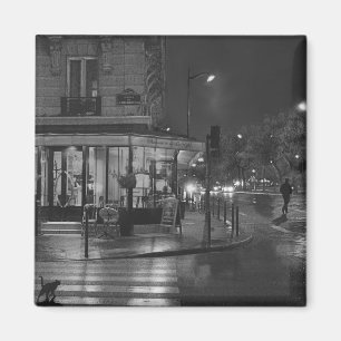 Paris-Café Magneten am Nachtii Magnet