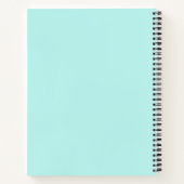 Paris Café-Notebook Notizblock (Rückseite)