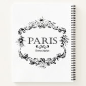 Paris Café Notizblock (Rückseite)