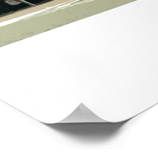 Paris Café Poster (Ecke)