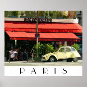 Paris Café Poster (Vorne)