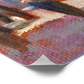 Paris Café Print Poster (Ecke)