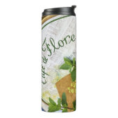 Paris Café Rose Thermal Tumbler Thermosbecher (Nach links gedreht)