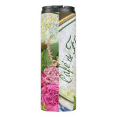 Paris Café Rose Thermal Tumbler Thermosbecher (Rückseite)