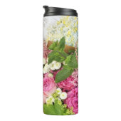 Paris Café Rose Thermal Tumbler Thermosbecher (Nach rechts gedreht)