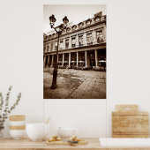 Paris Cafe Scene (III) Poster (Küche)