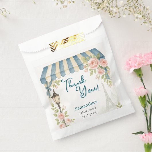 Paris Cafe She Said Oui Brautparty Geschenktütchen (Versiegelt)