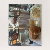 Paris Café Zeit – Kaffee- & Gebäckpuzzle Puzzle (Vertikal)