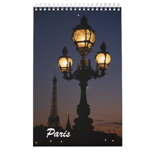 Paris Calendar Kalender (Titelbild)