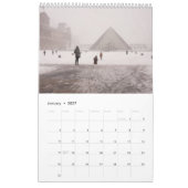Paris Calendar Kalender (Jan 2027)