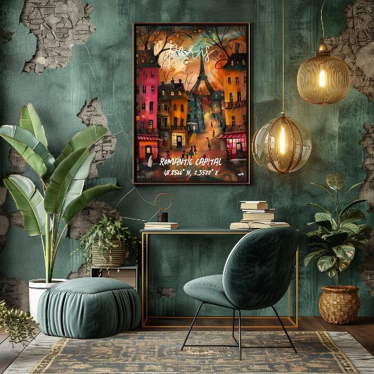 París: Capital Romántica Poster