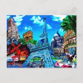 Paris Carte Postale Postkarte (Vorderseite)