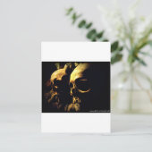 Paris Catacombs bis April A Taylor Postkarte (Stehend Vorderseite)