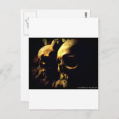 Paris Catacombs bis April A Taylor Postkarte (Vorne/Hinten)