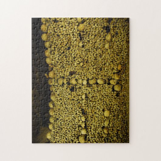 Paris Catacombs Skulls and Bones Puzzle (Vertikal)