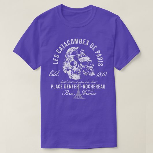 Paris Catacombs T-Shirt (Design vorne)