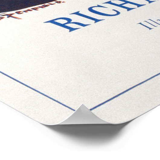 Paris Cats Poster (Ecke)