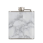 Paris Celebration Flask on Gray Marble Flachmann (Rückseite)