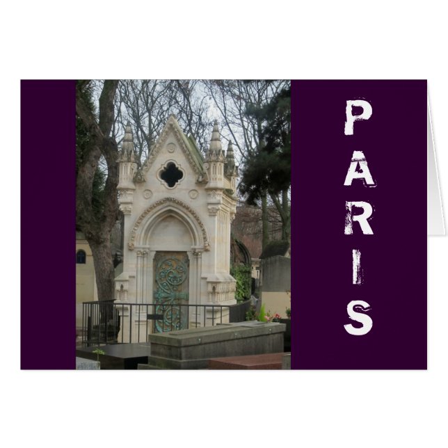 Paris Cemetary (Vorderseite (Horizontal))