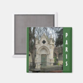 Paris Cemetary Magnet (Vorderseite/Rückseite)