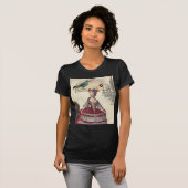 Paris Chandelier, französischer Königin Marie Anto T-Shirt (Vorne ganz)