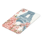 Paris Cherry Blossoms Magnet (Linke Seite)