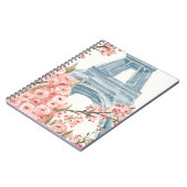 Paris Cherry Blossoms Notizblock (Linke Seite)