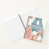 Paris Cherry Blossoms Notizblock (Innenseite)