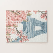 Paris Cherry Blossoms Puzzle (Horizontal)