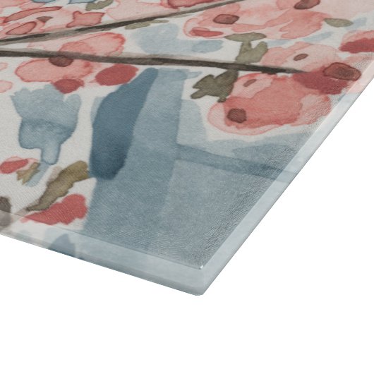 Paris Cherry Blossoms Schneidebrett (Ecke)