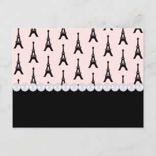 Paris Chic Postcards Postkarte