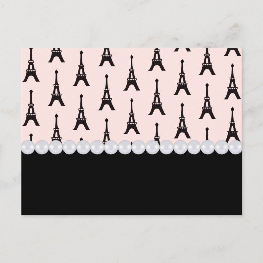 Paris Chic Postcards Postkarte (Vorderseite)