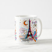 Paris Chic Vibes #3 Kaffeetasse (VorderseiteRechts)