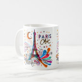 Paris Chic Vibes #3 Kaffeetasse (Vorderseite Links)