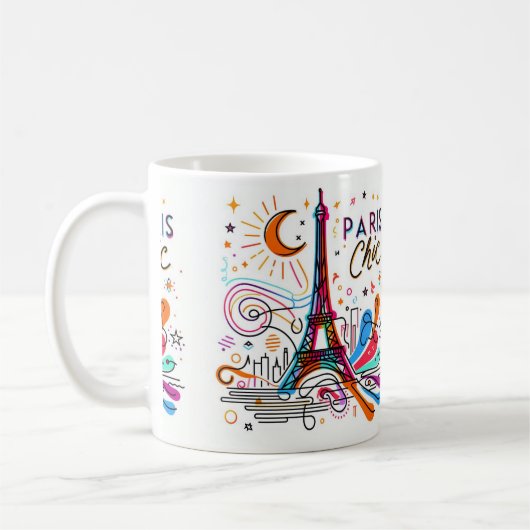 Paris Chic Vibes #3 Kaffeetasse (Links)