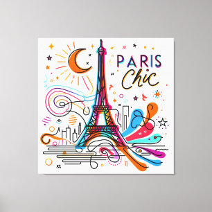 Paris Chic Vibes #3 Leinwanddruck
