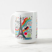 Paris Chic Vibes #4 Kaffeetasse (Vorderseite Links)