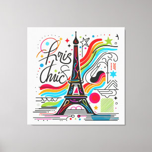 Paris Chic Vibes #4 Leinwanddruck