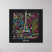 Paris Chic Vibes #5 Leinwanddruck (Vorderseite)