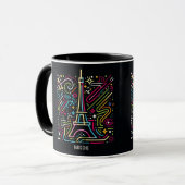 Paris Chic Vibes #5 Tasse (Vorderseite Links)