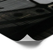 Paris Clock Poster (Ecke)