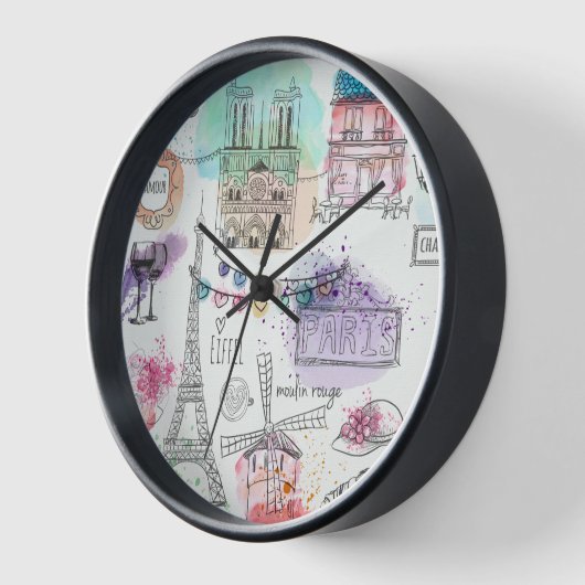 Paris Clock Uhr (Winkel)