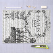 Paris-Collage Decoupage Blatt Seidenpapier (Handwerk)