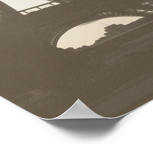 Paris Collage Poster (Ecke)