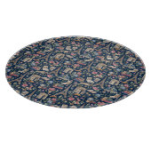Paris Dark Icons Chic Design Schneidebrett (Ecke)