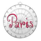 Paris Dartscheibe (vorne)