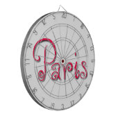 Paris Dartscheibe (Vorderseite Links)